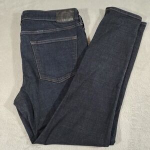 Express‎ Skinny Hyper Stretch Jeans Ladies 36/31 Dark Blue Denim Comfort Classic